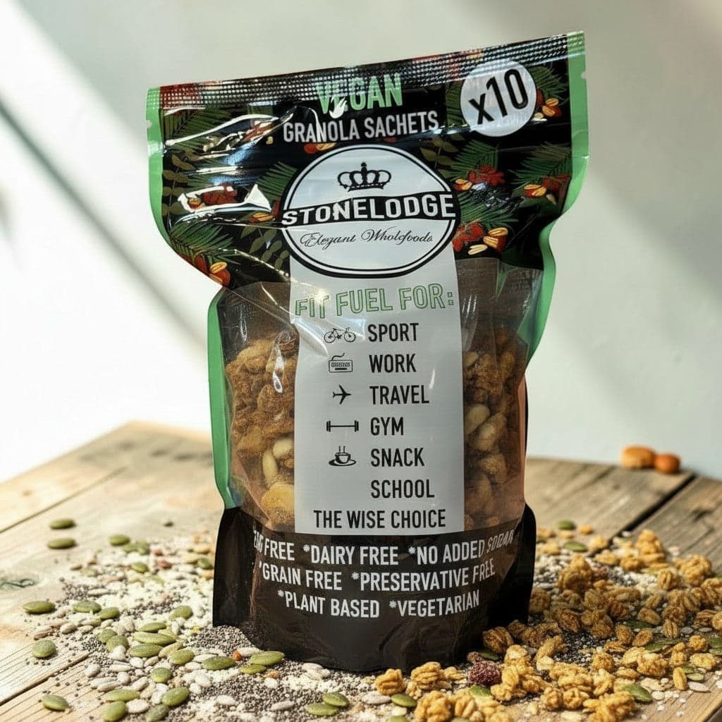 Stonelodge - Vegan Granola Sachet Collection