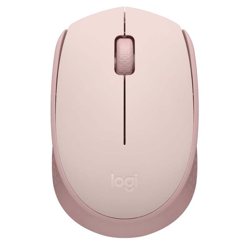 Logitech M171 Wireless Mouse with USB Nano Receiver Ambidextrous - Rose