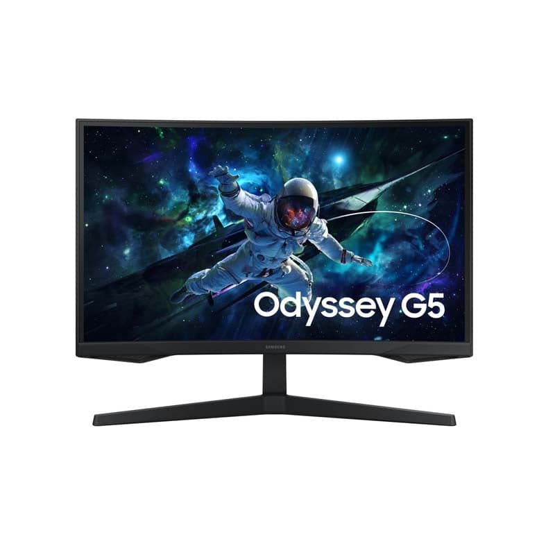 Samsung 32 inch Odyssey G55C QHD 165Hz Curved Gaming Monitor - Black