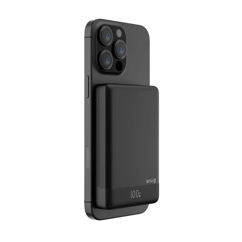 Snug 10000mAh Magnetic Powerbank - Black