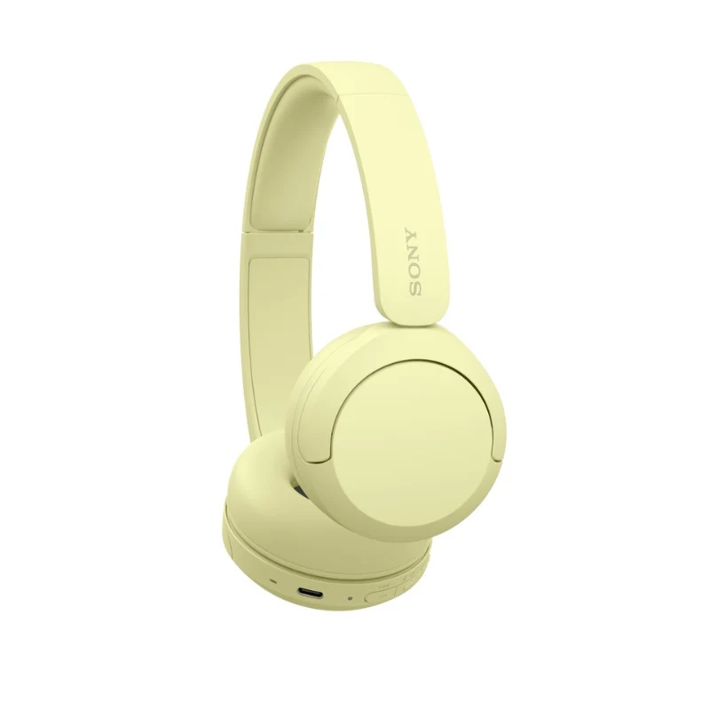 Sony WH-CH520 Wireless Bluetooth On-Ear Headphones - Yellow