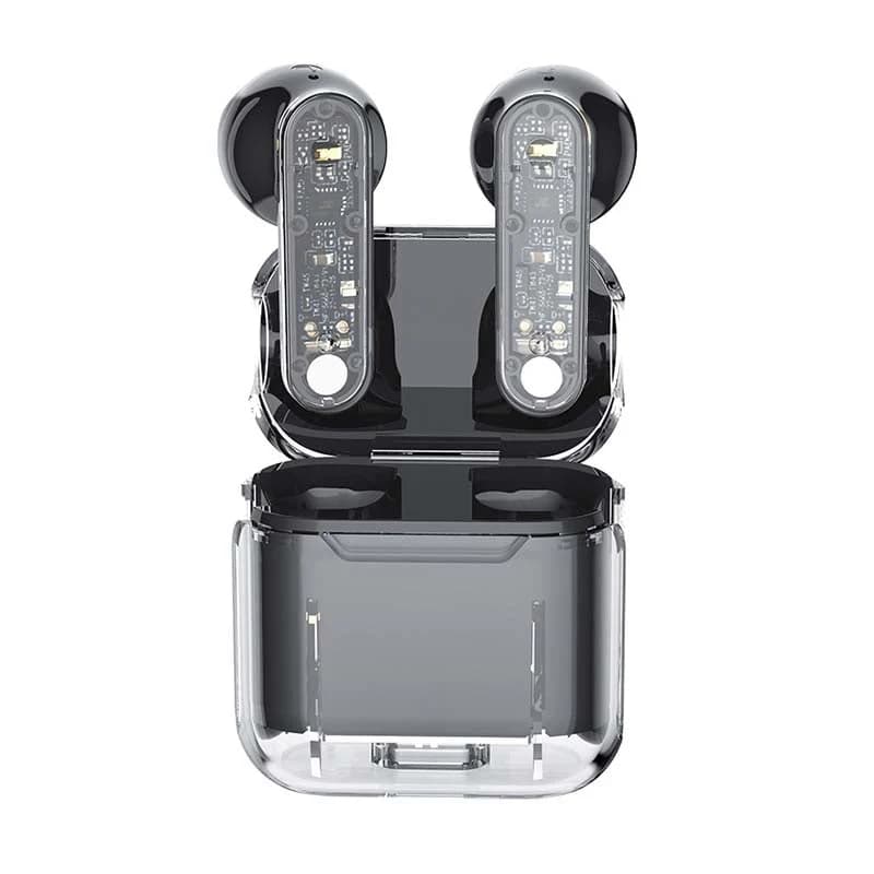 Supa Fly Circuit Series True Wireless Earbuds - Transparent