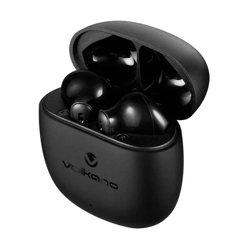 Volkano Sleek Series True Wireless Earphones - Black