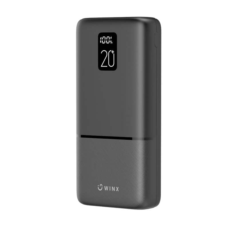 Winx Go Fast 2 20000mAh Power Bank - Black