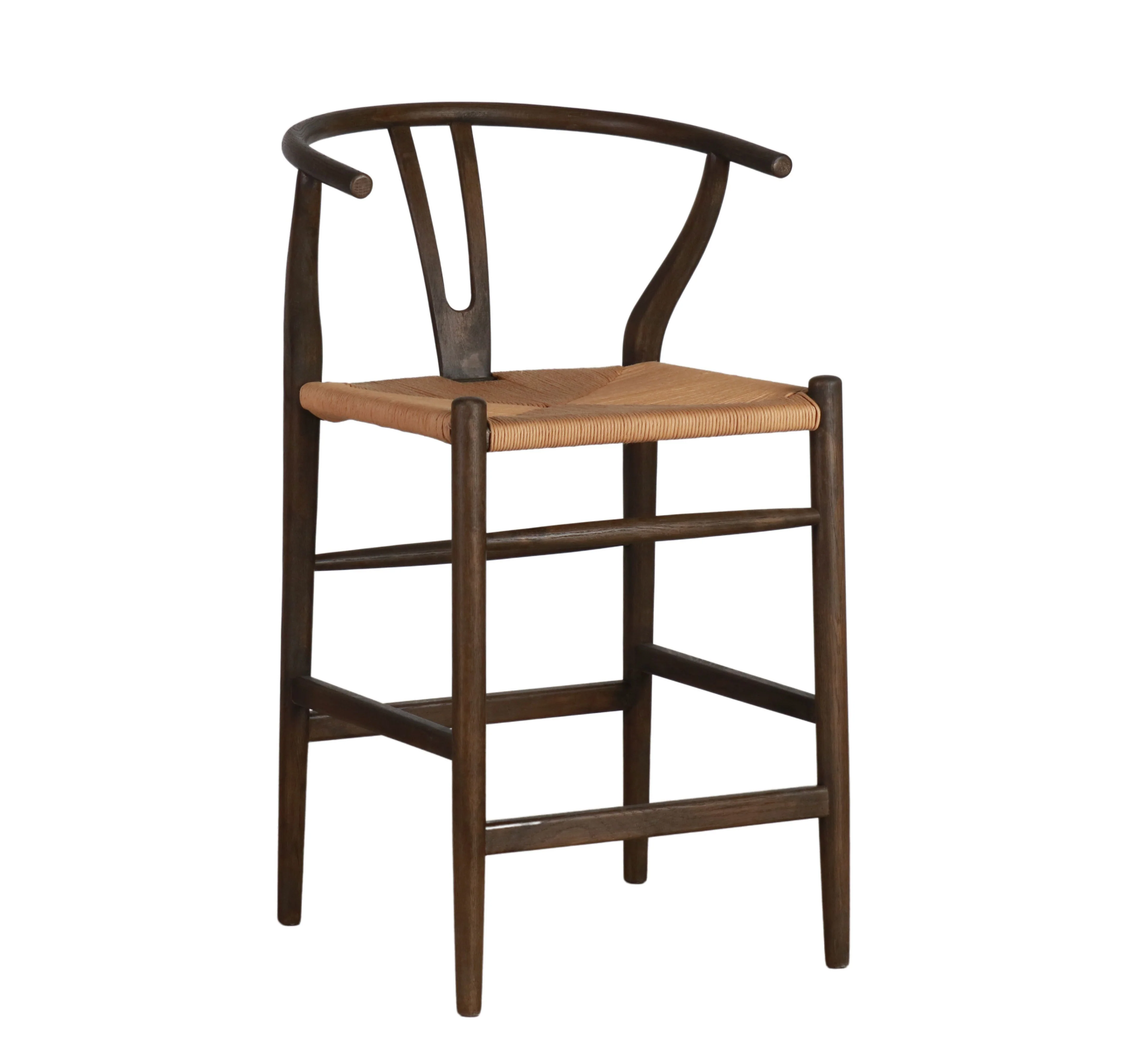 Wishbone Counter Stool | Smokey Oak