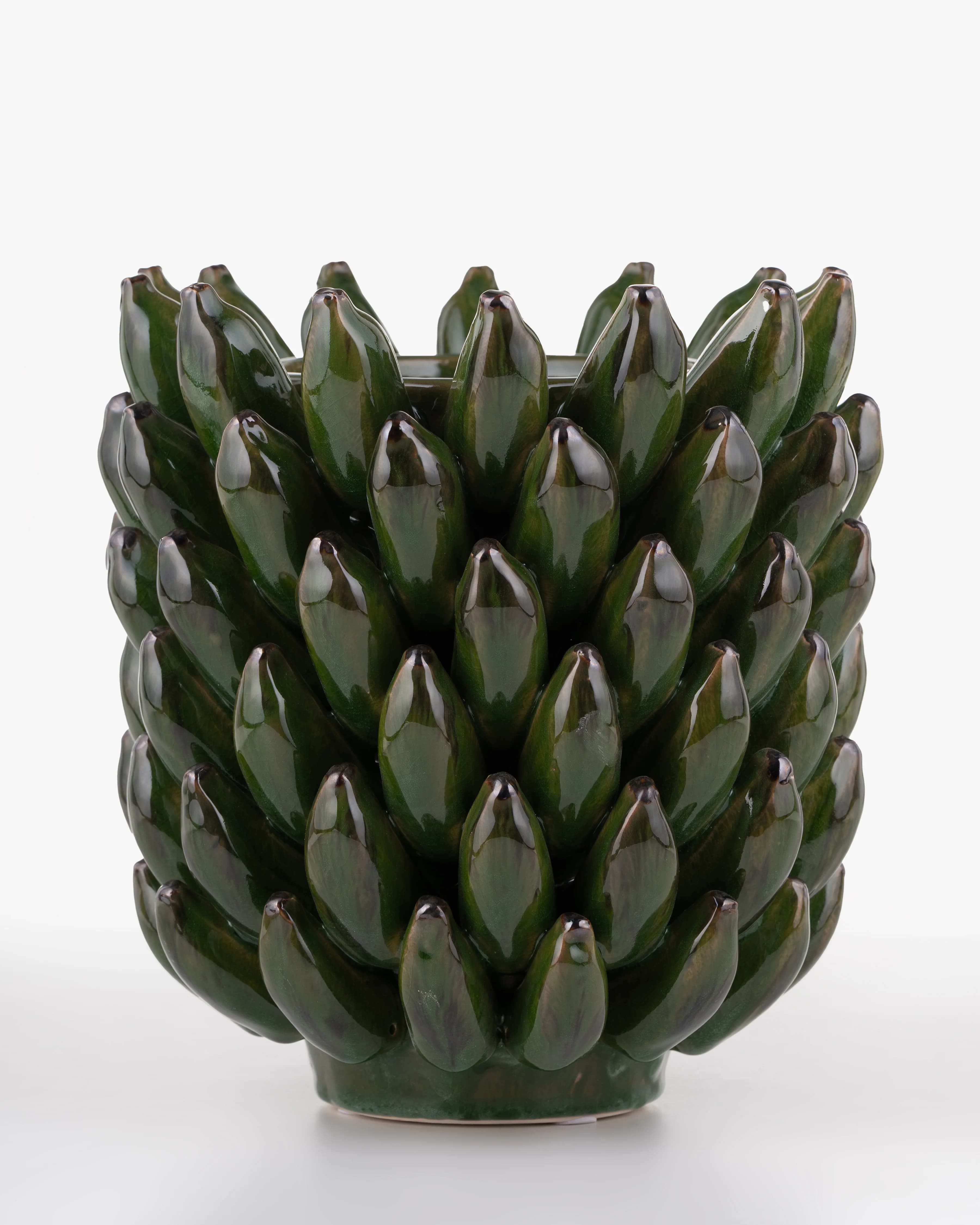 Green Banana Ceramic Vase | Small
