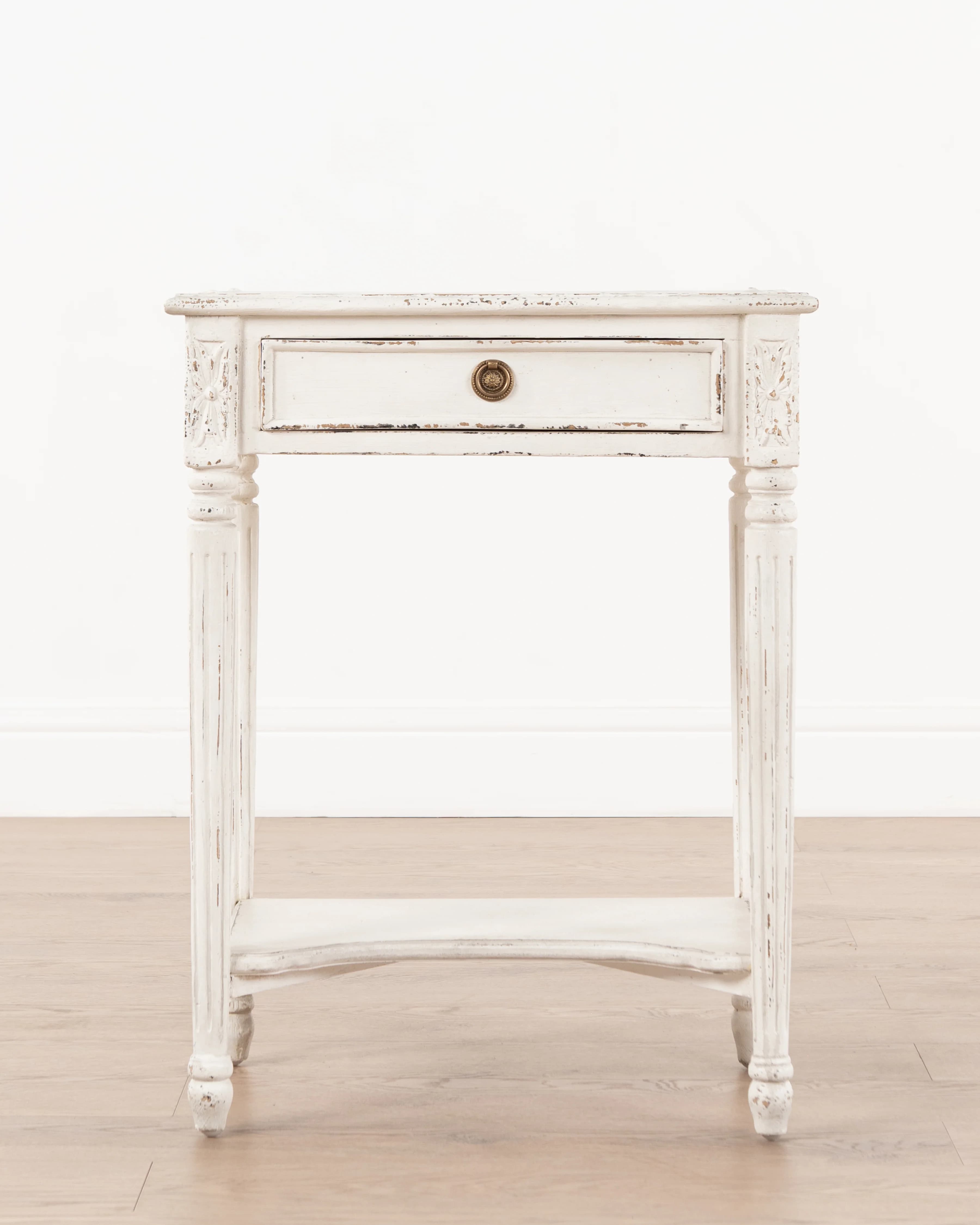 Marie Antoinette Bedside | White