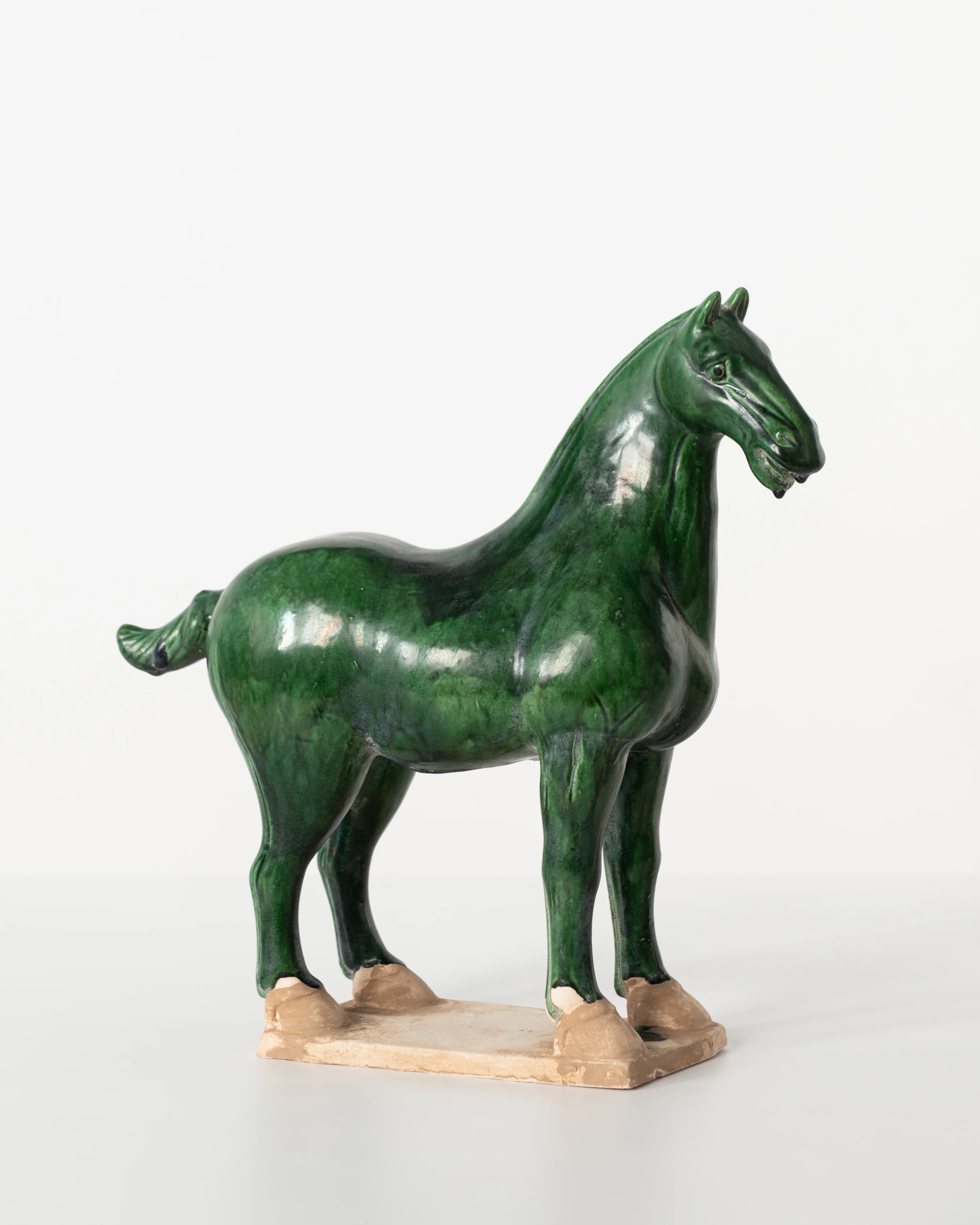 Meadow Glazed Ceramic Horse