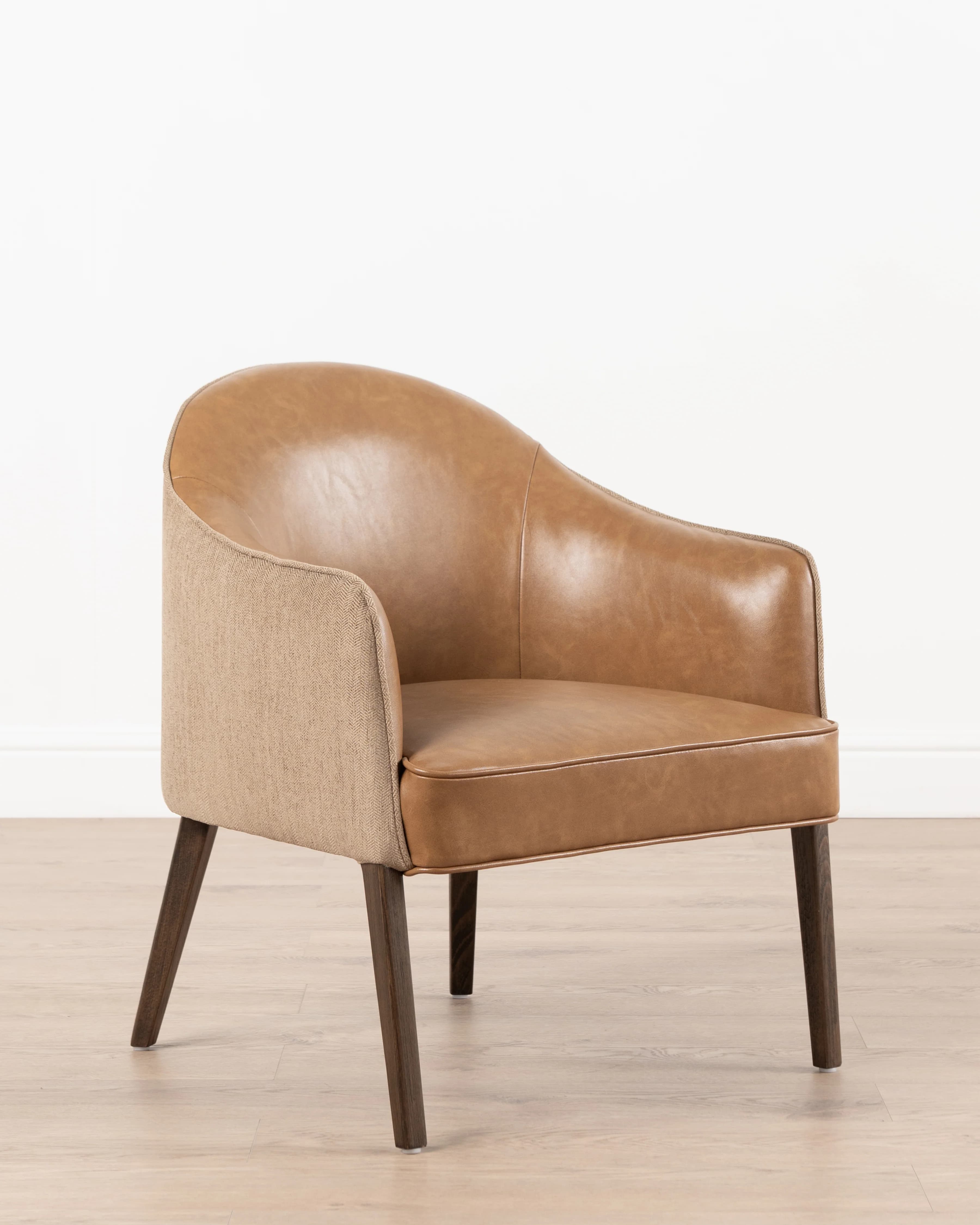 Zuri Leather Tub Chair