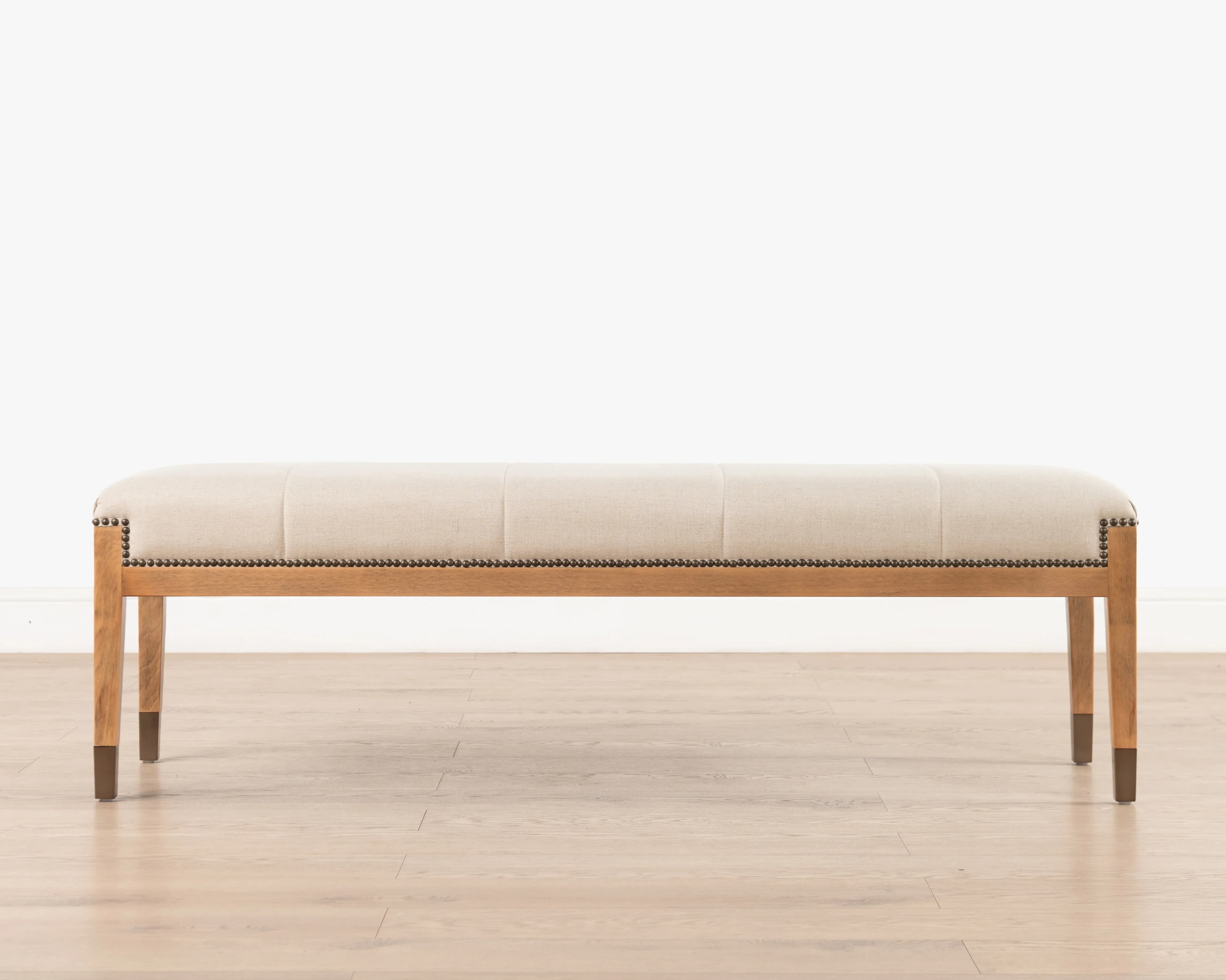 Khanya Bench | Linen