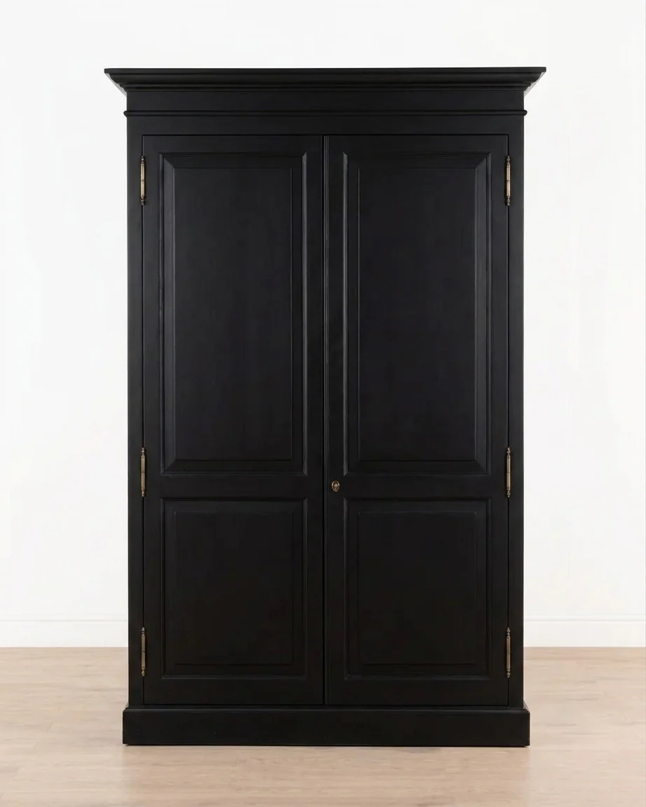 Hampshire 2 Door Wardrobe | Black Matt