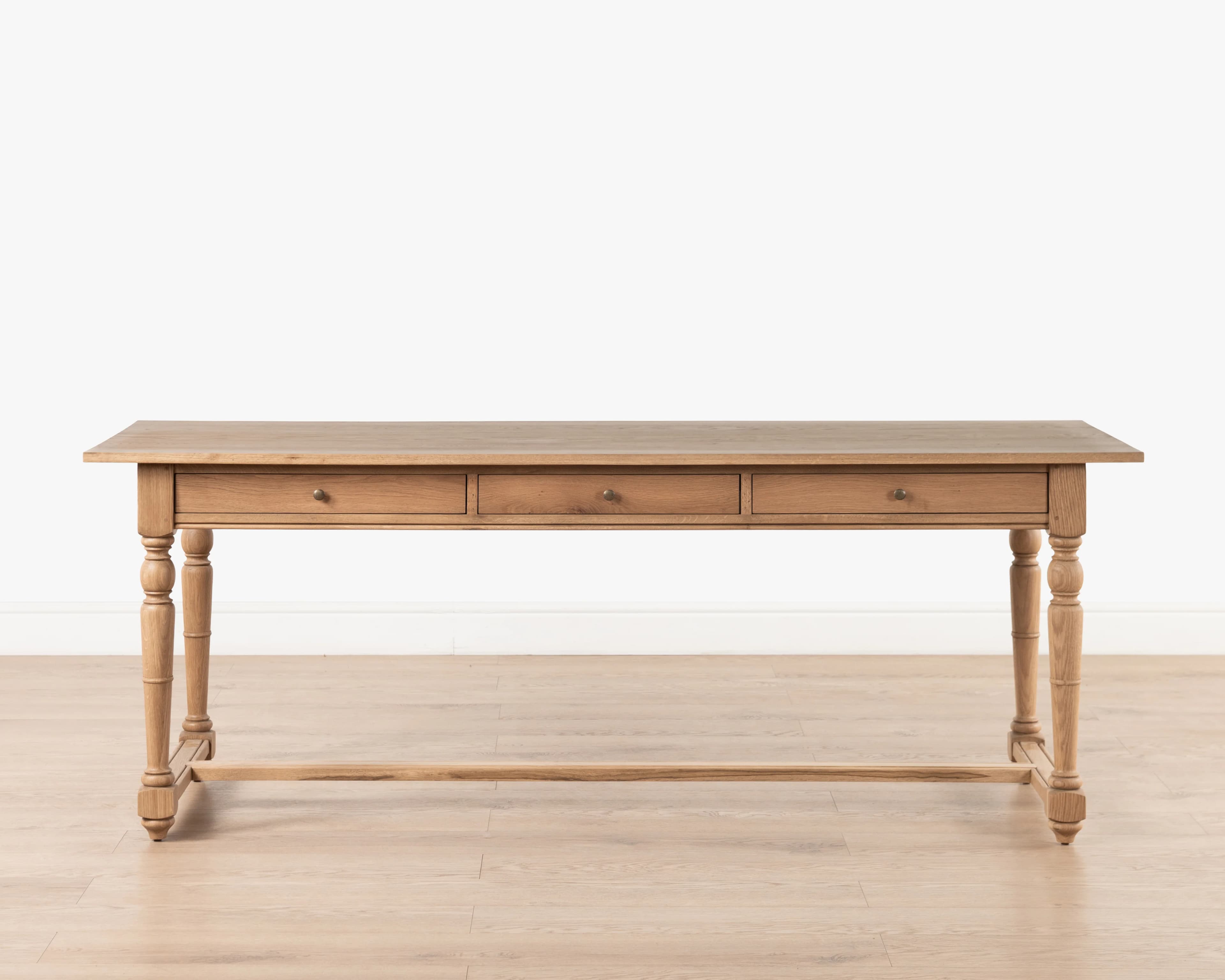 Oxford desk | Solid Weathered Oak