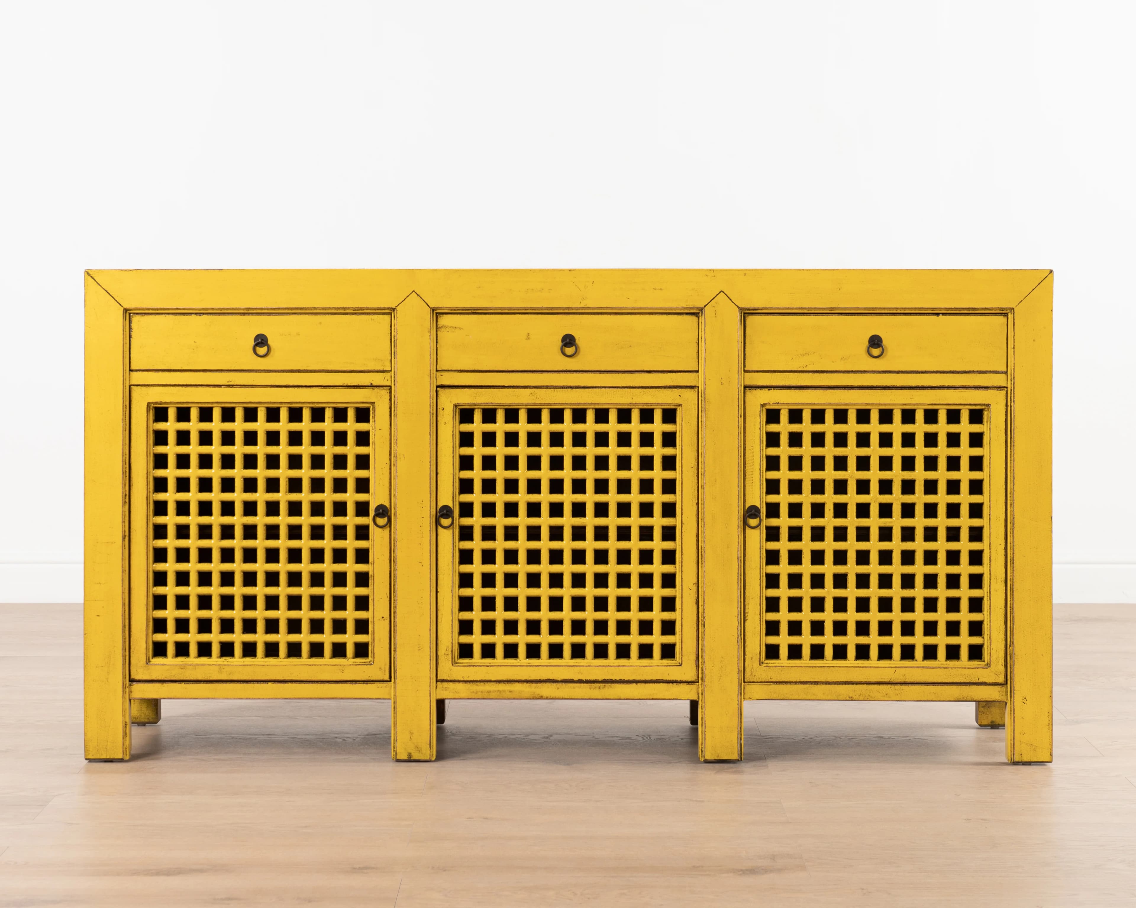 Indochine Kanyisa Sideboard | Yellow