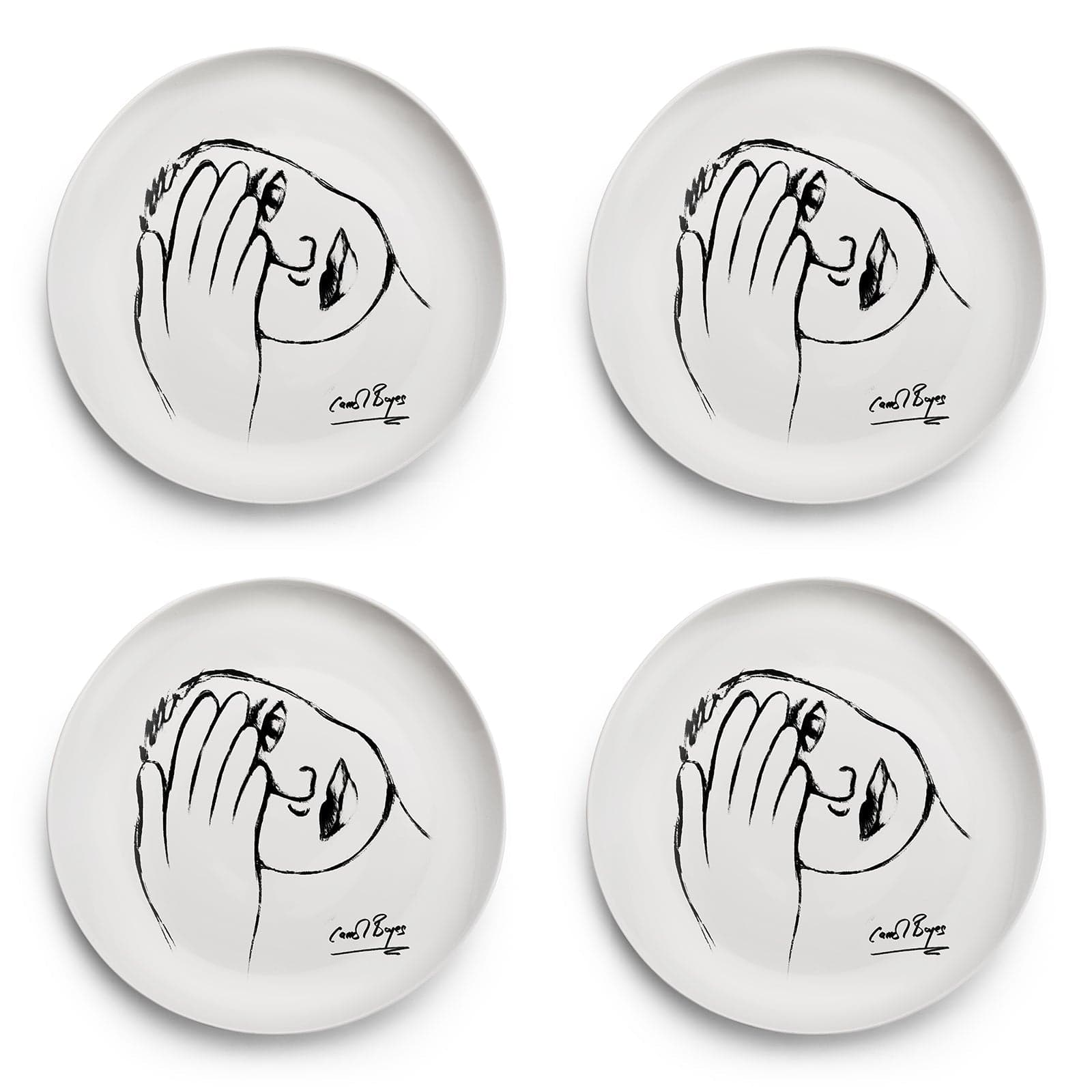 Side Plate Set Of 4 - Just A Minute!