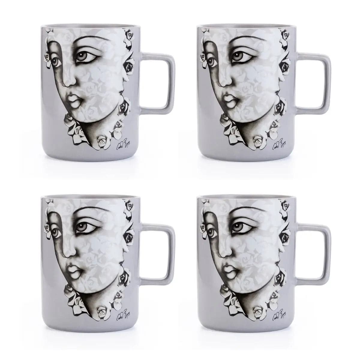 Mug Set Of 4 - Mystique
