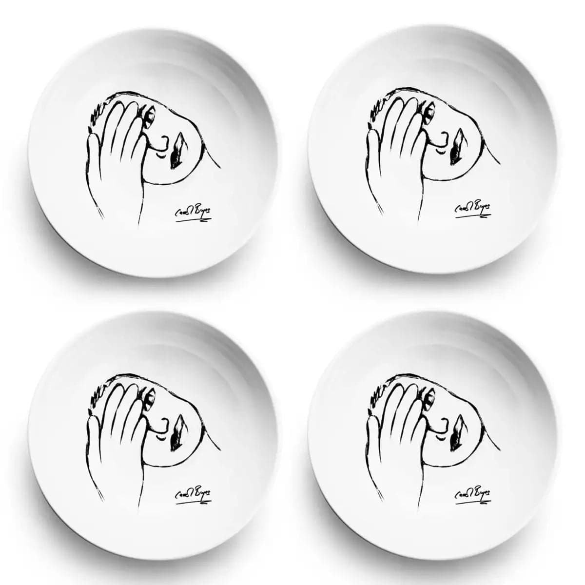 Cereal / Soup Bowl Set Of 4 - Just A Minute