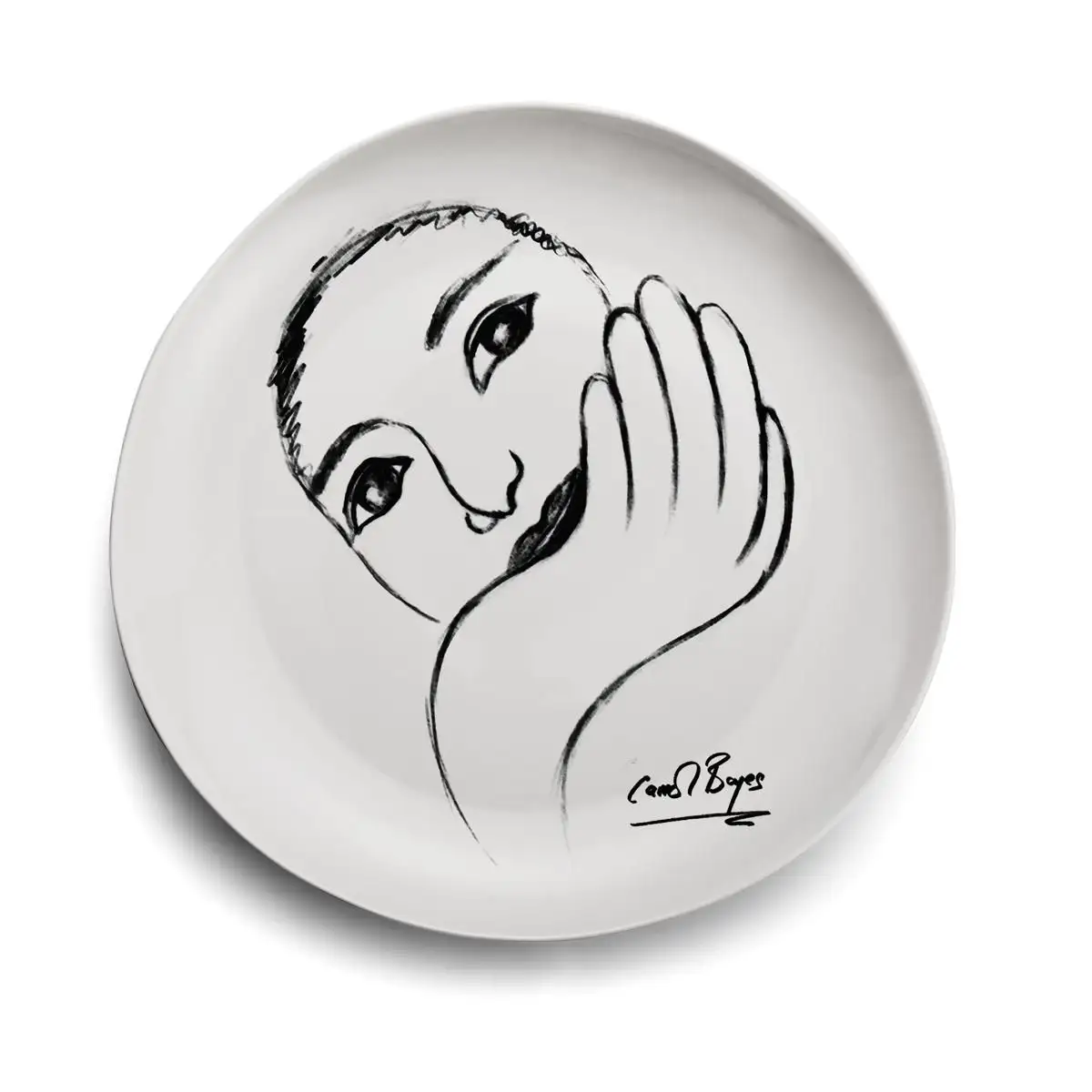 DINNER PLATE - face facts