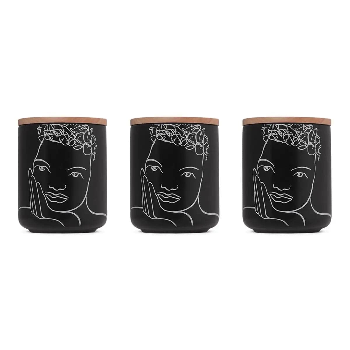 Canister Small Set Of 3 - Knowing
