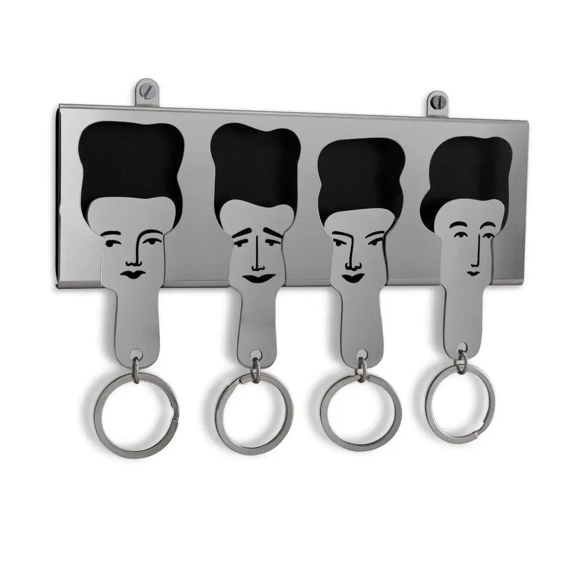 Key Ring Set Of 4 - All Keyed Up!