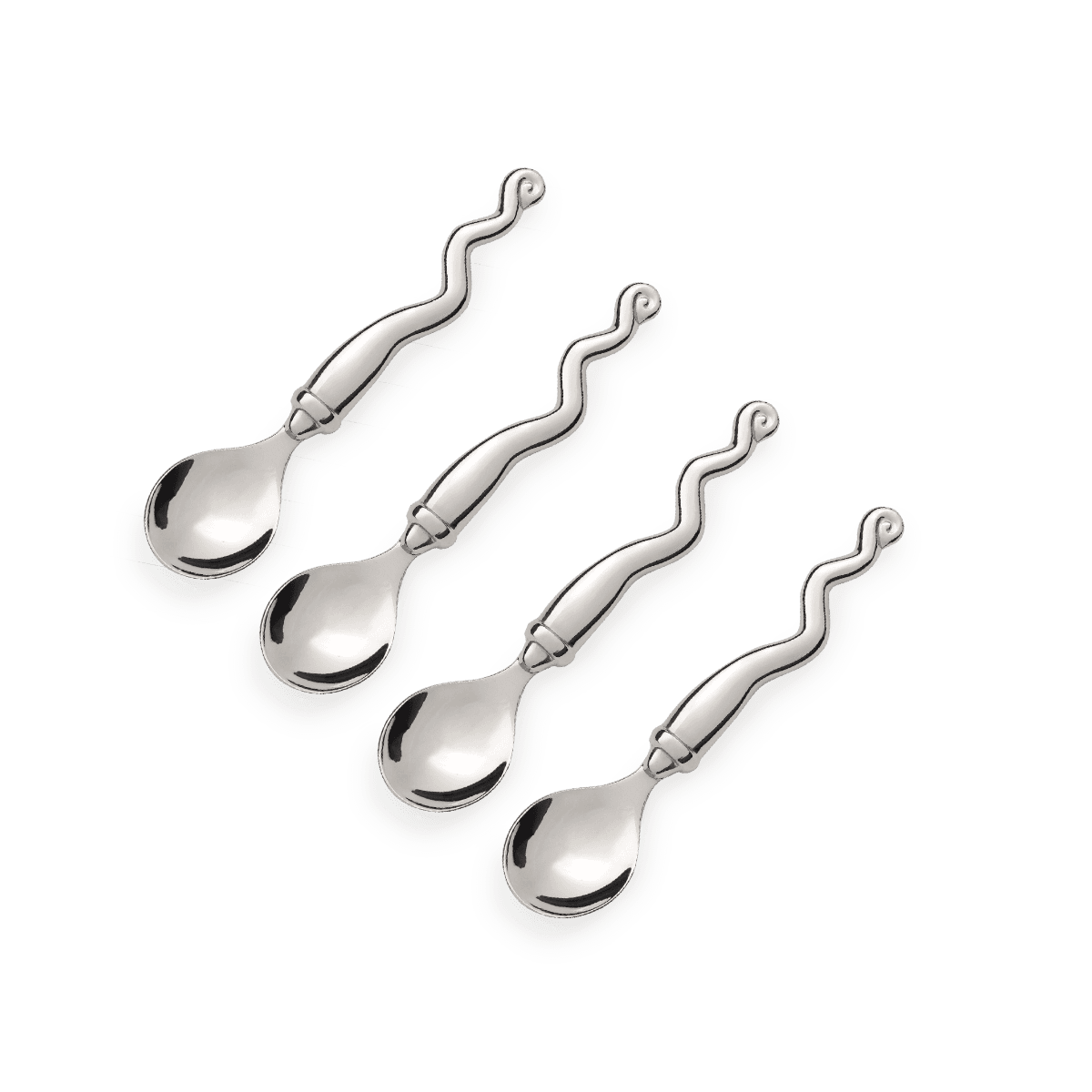Teaspoon Set Of 4 - Wave