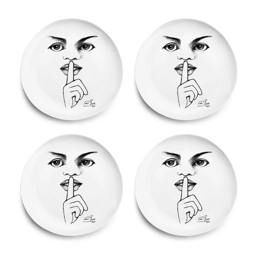 DINNER PLATE SET OF 4 - it's a secret!