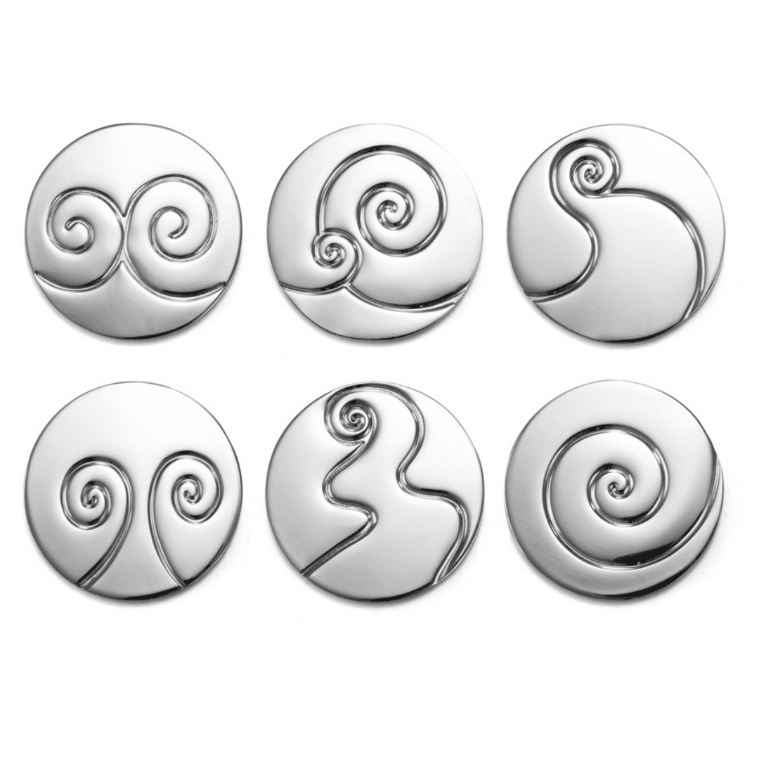 Coaster Set Of 6 - Shapes