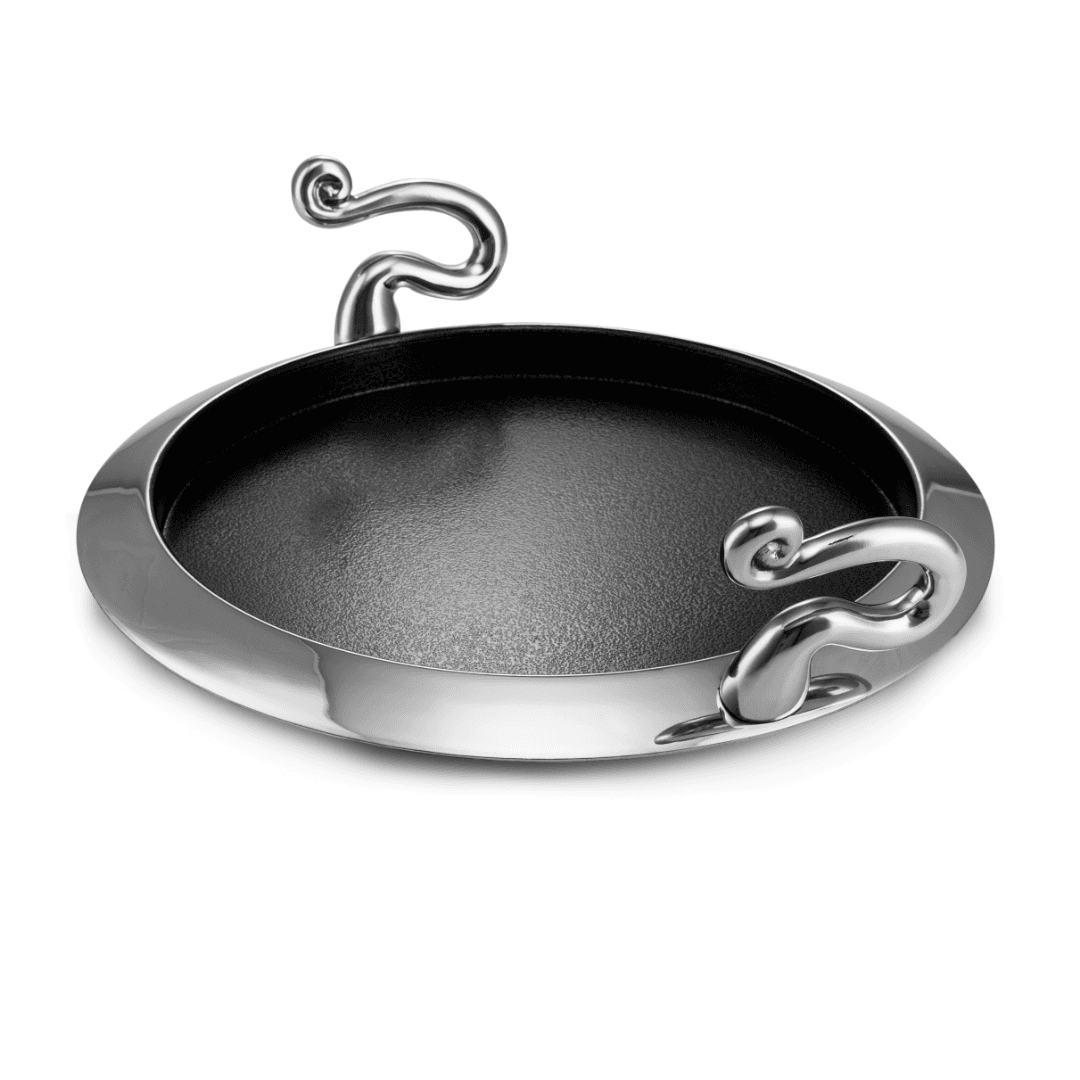 Drinks Tray Round - Wave