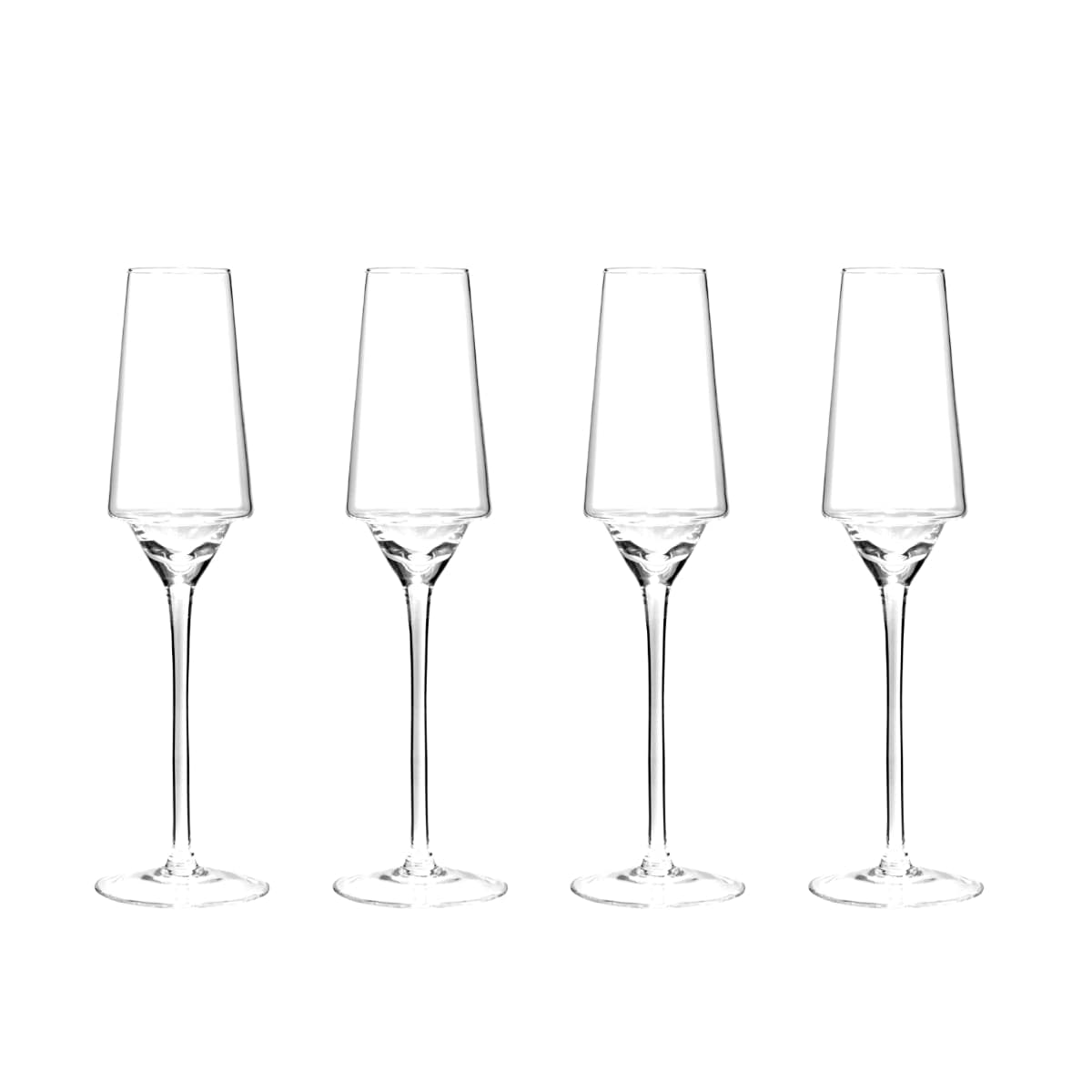 Champagne Flute Set Of 4 - Edge