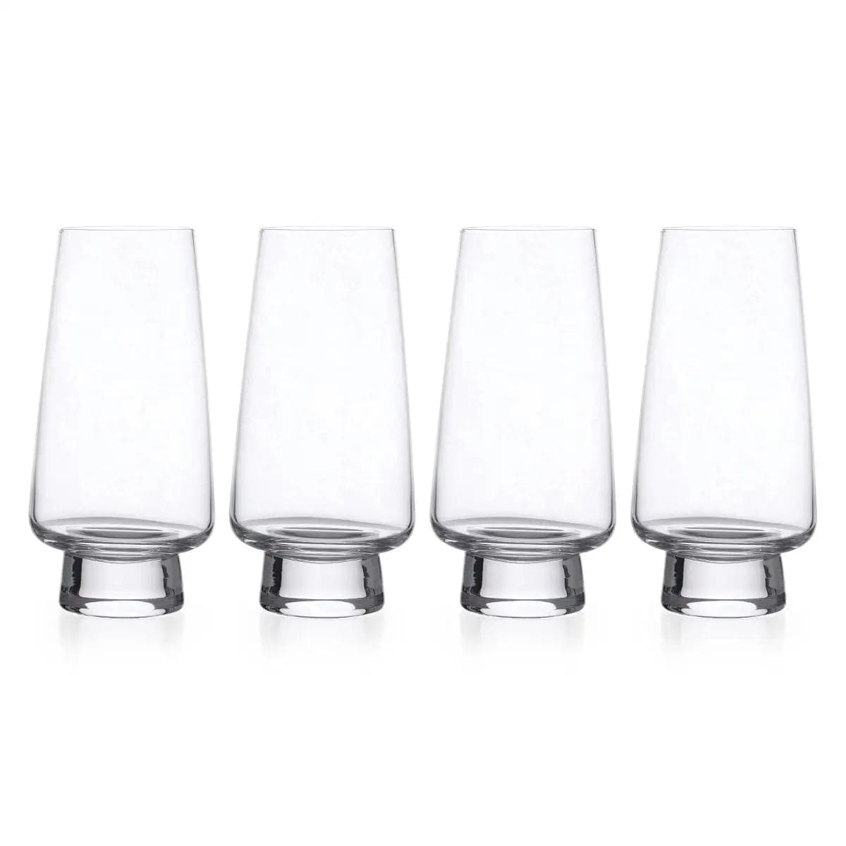 FOOTED HI BALL GLASS SET OF 4 - baobab