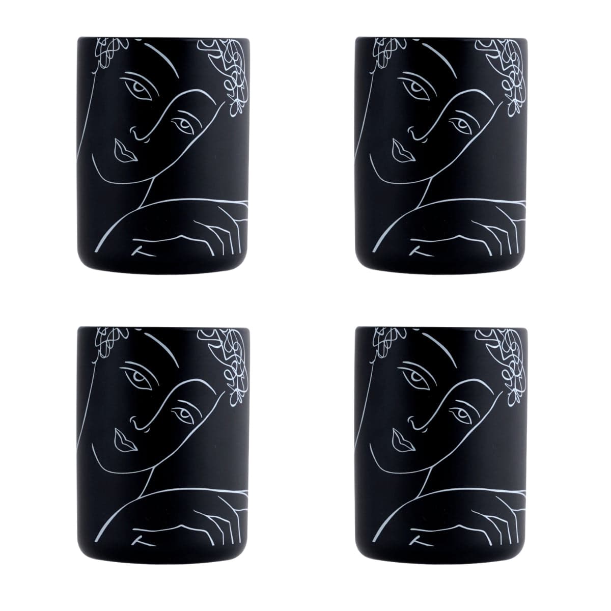Mug Set Of 4 - Hey You
