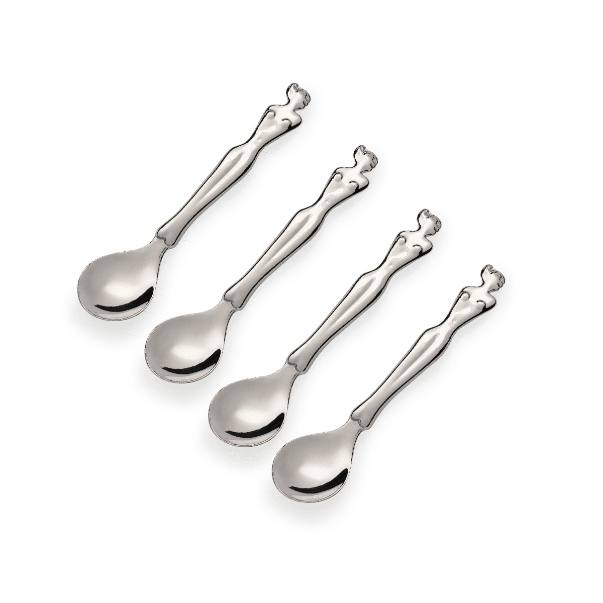 Teaspoon Set Of 4 - Woman