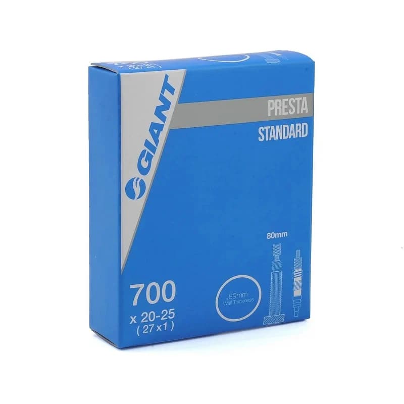 GIANT 700 x 20 - 25C PV 80mm Removeable Valve Core Tube