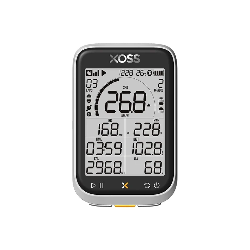 XOSS / RYDER INNOVATION G+ Gen 3 GPS Computer + Tag Outfront Mount