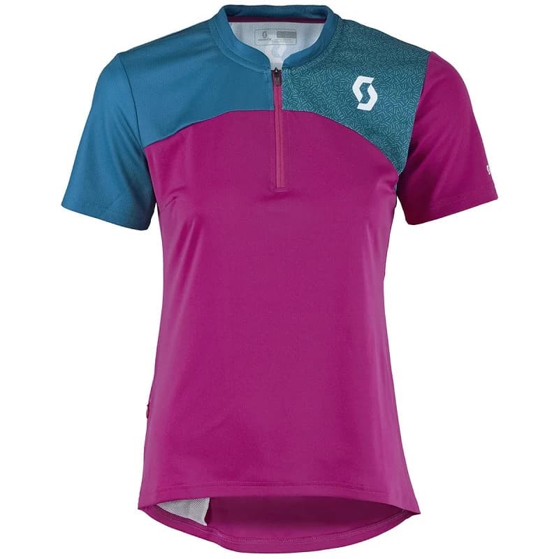 SCOTT T-Flow Q-Zip S/SL Women's Shirt