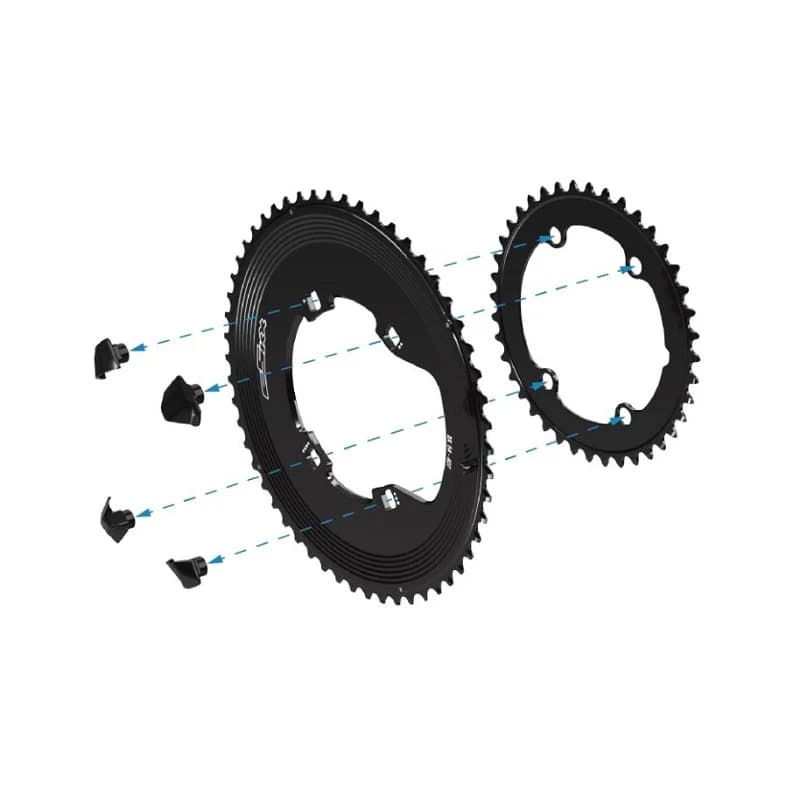CSIXX 2x Shift Rings Quark D4 Chainring (110 BCD)