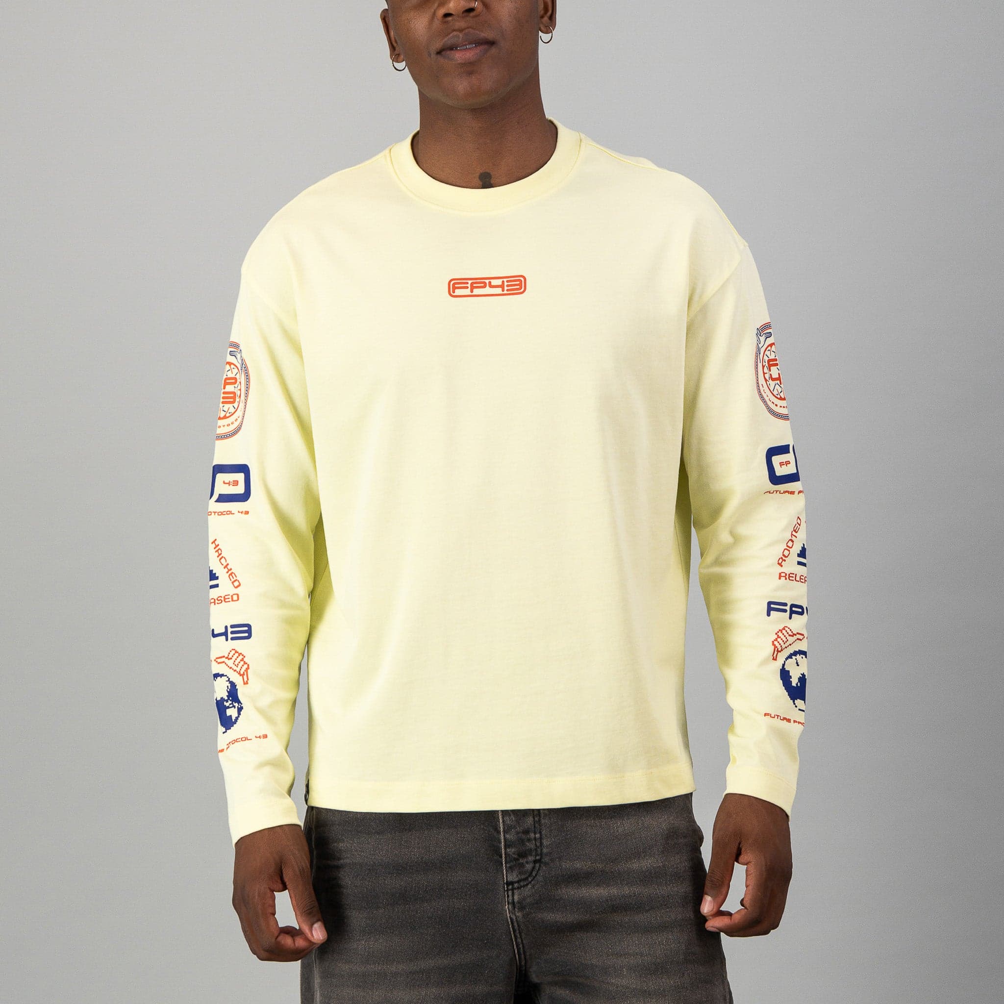 3RR0R Top - Light Yellow