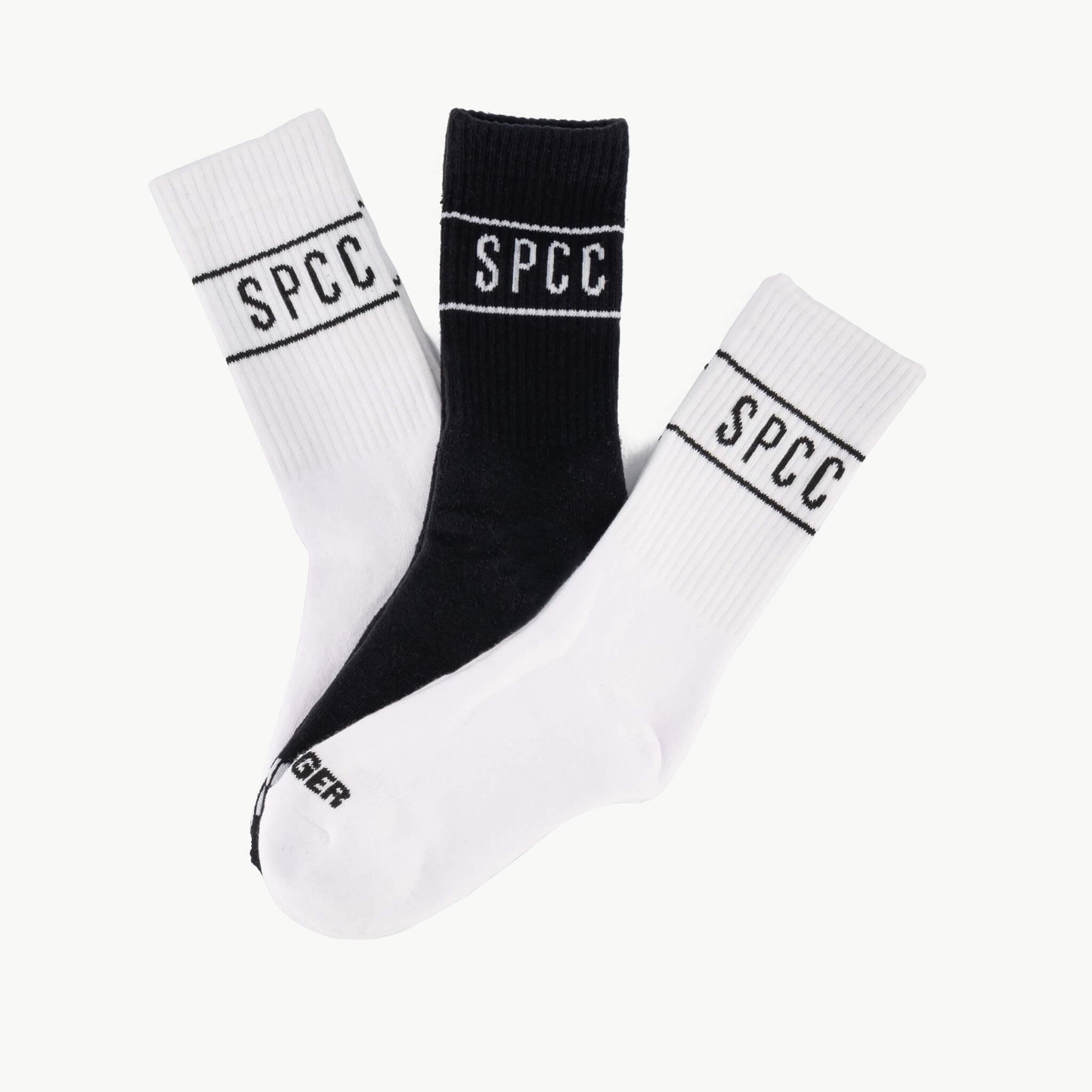 Declen Socks - White/Black
