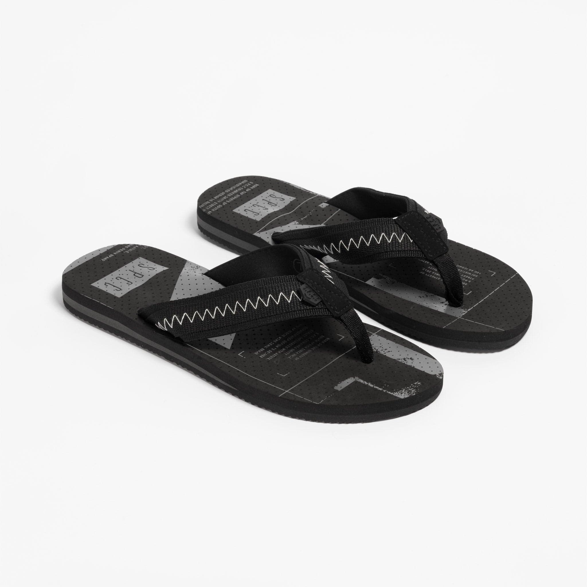 Orbit Flip Flops - Black