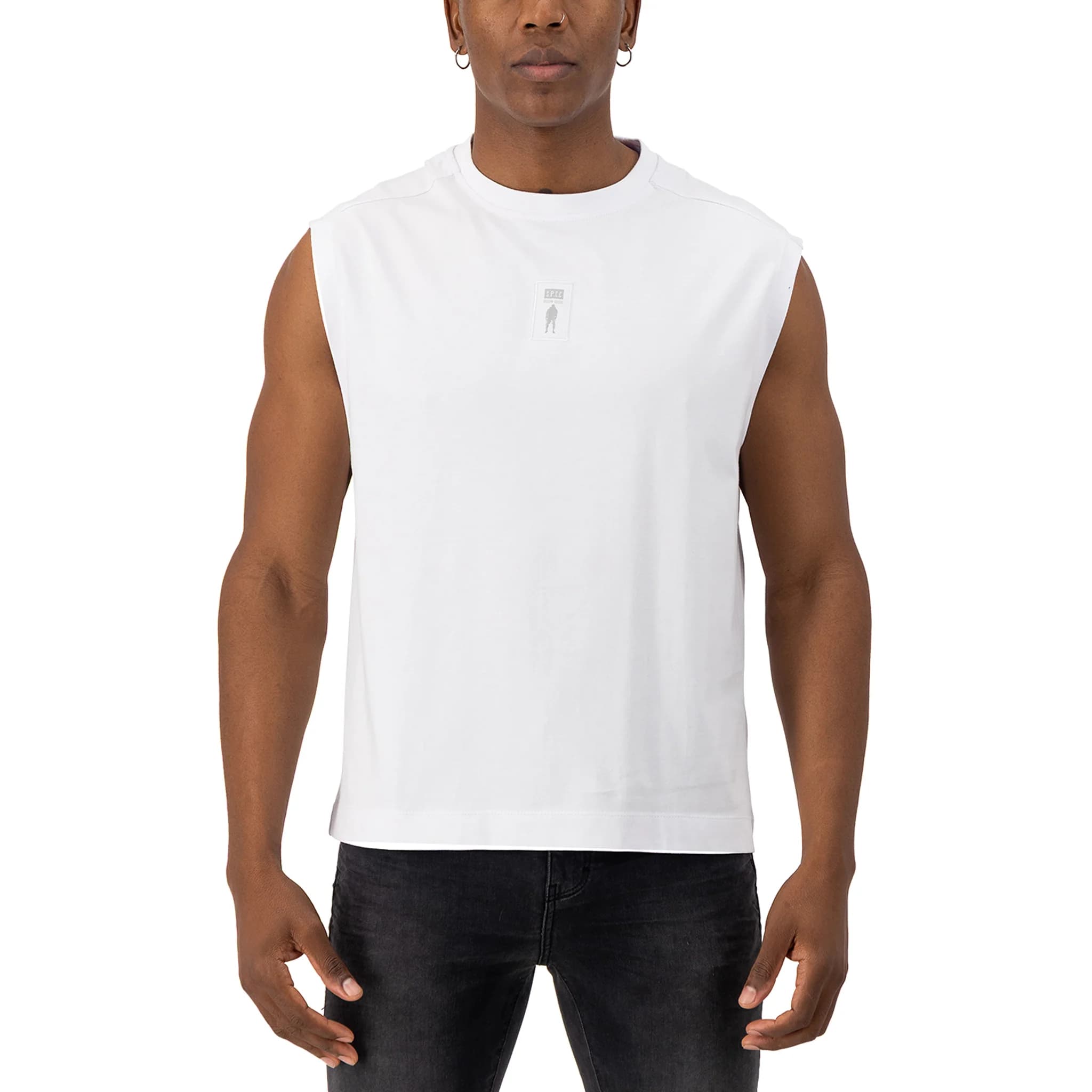 Recon Batallion Sleeveless Tee - White
