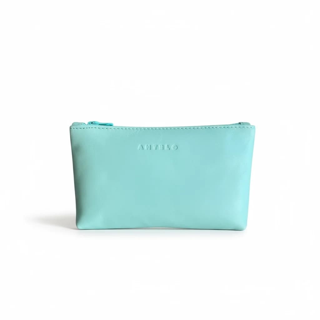 Norris leather zip pouch - End of Season