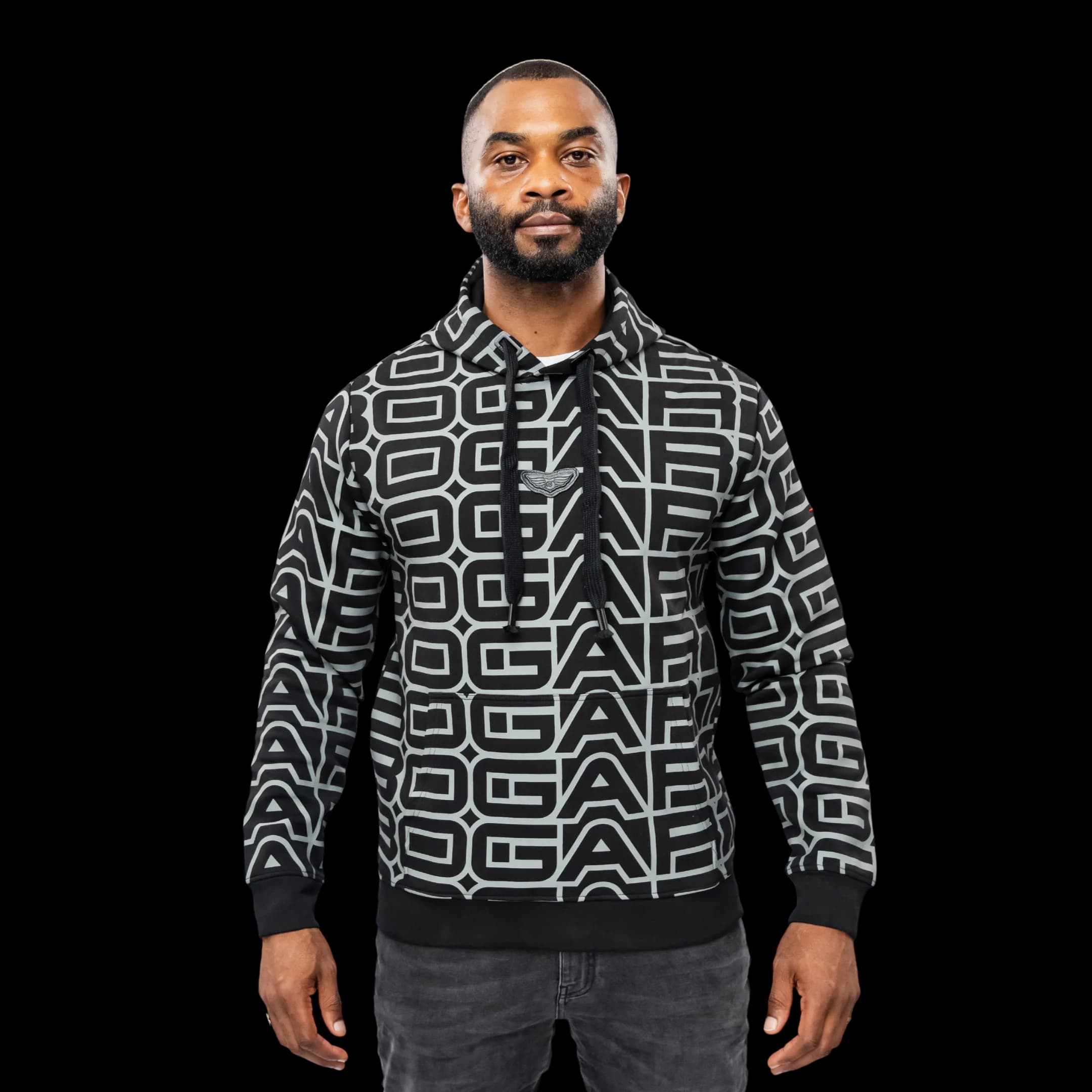 Bogart MAN Monogram Hoodie – Statement Luxury, Redefined