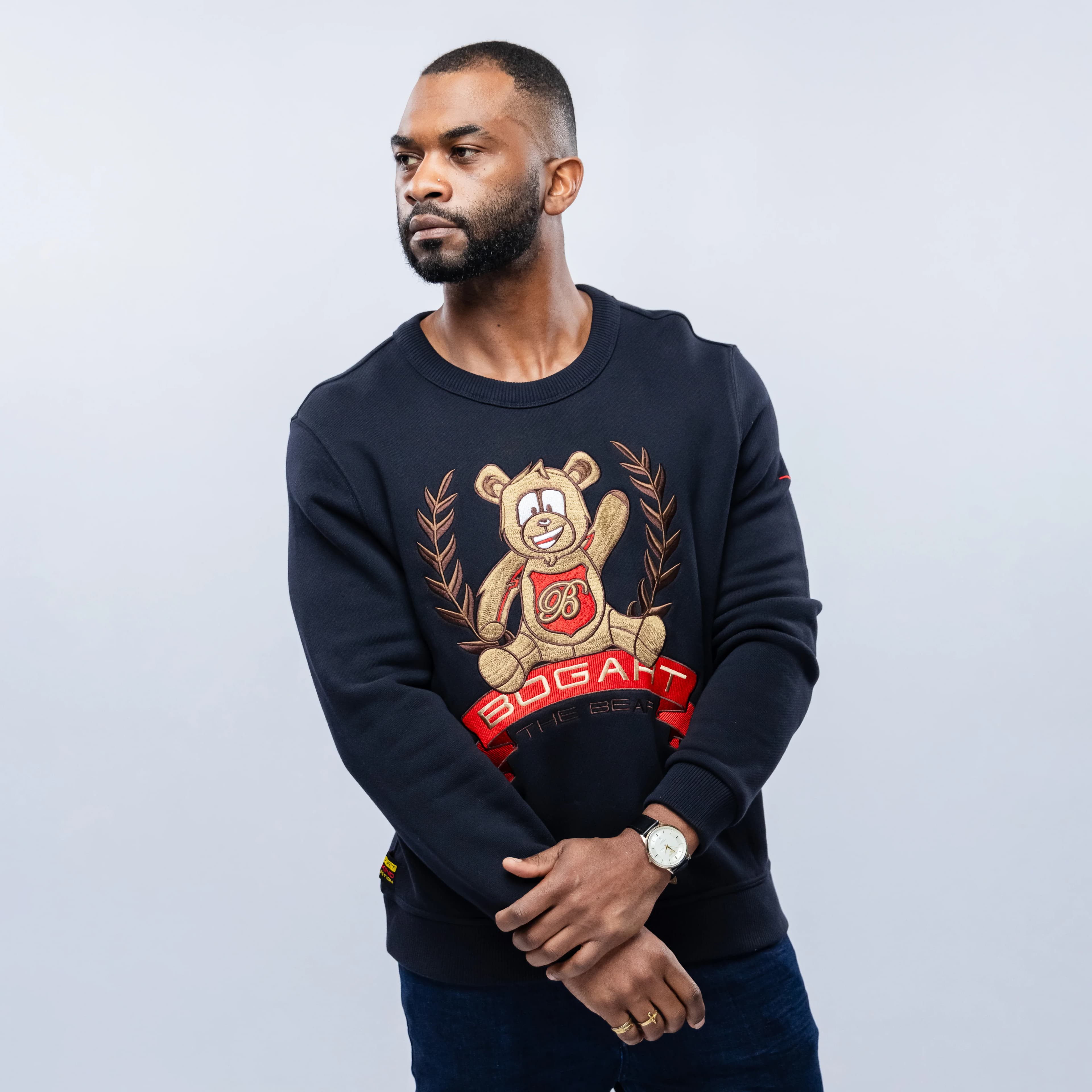Bogart Man Royal Crest Sweater