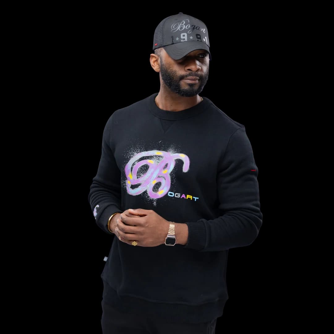 Bogart MAN Neon Graffiti Crewneck