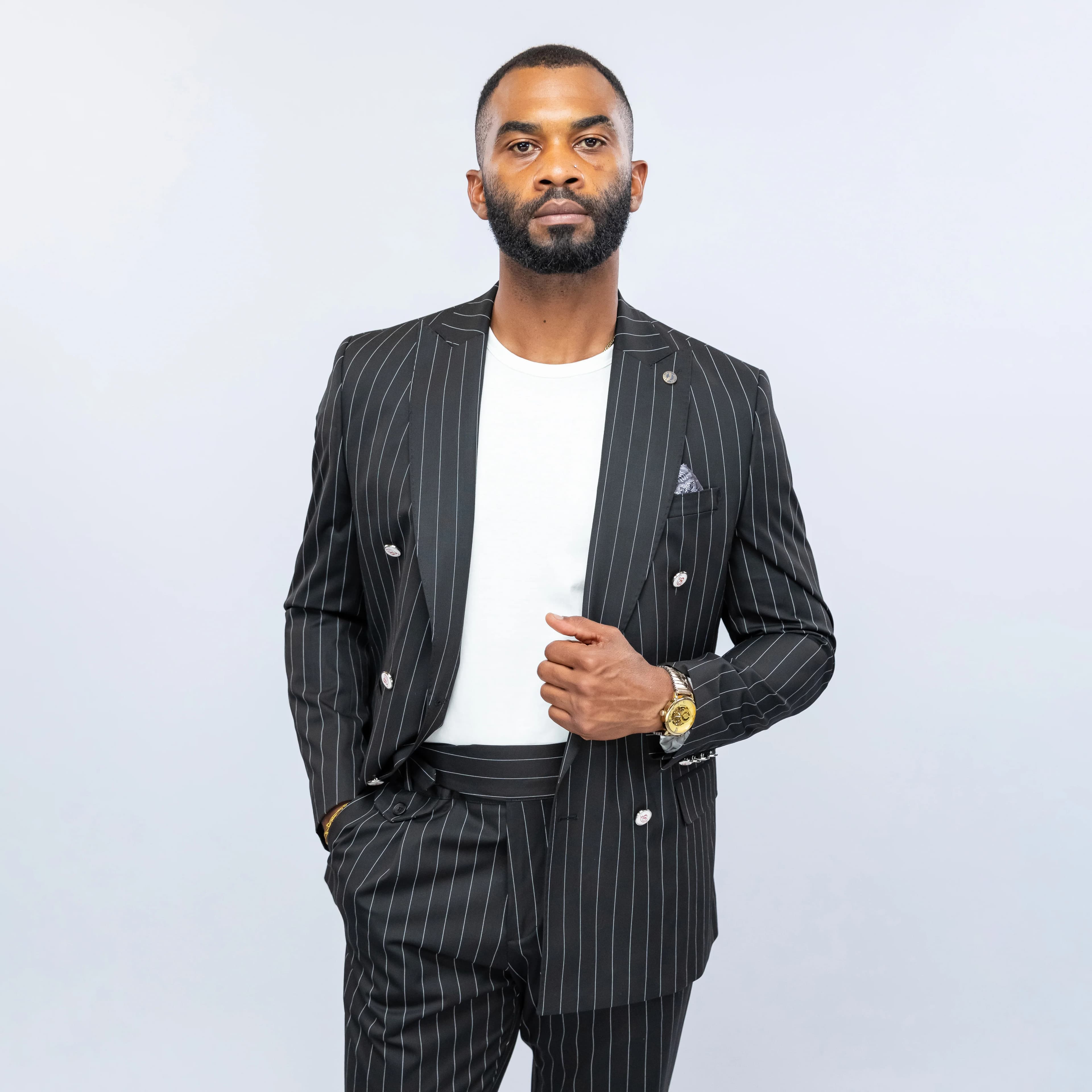 Bogart MAN Signature Striped Blazer Suit