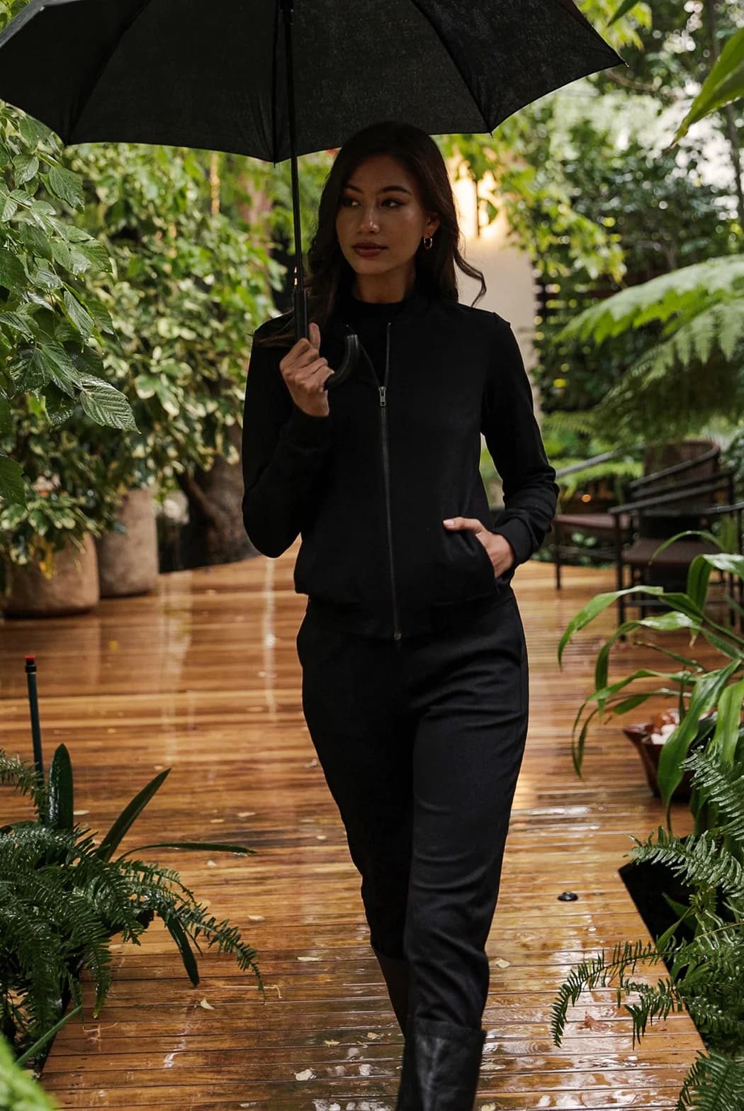 Fitted Track Pants