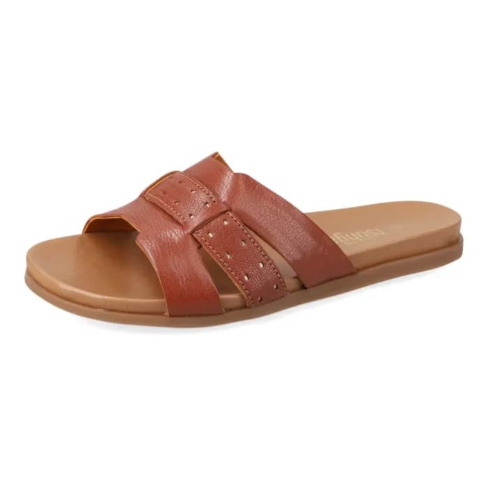 Inhaca : Ladies Leather Sandal in Suede