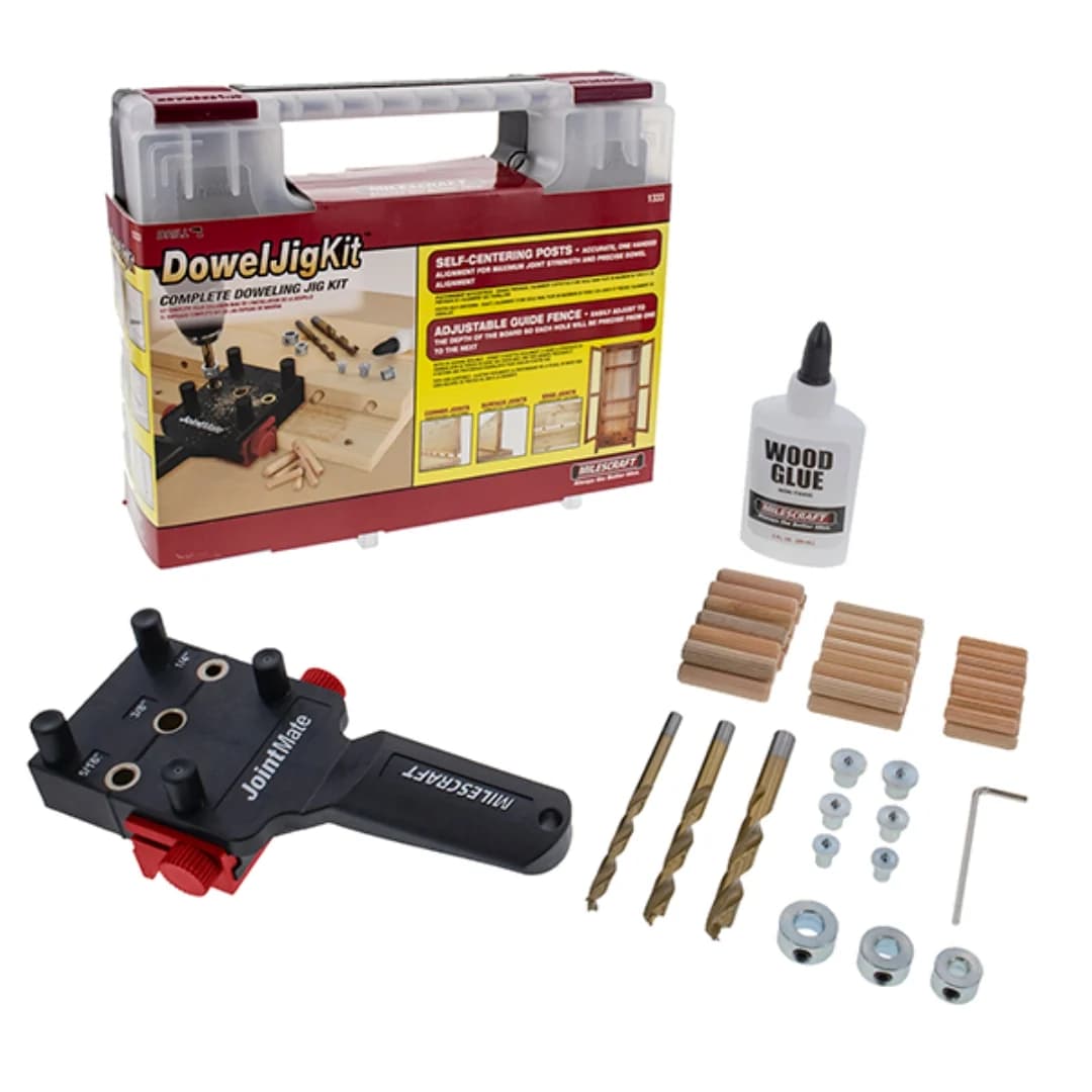 Milescraft | Dowel Jig Kit 82Pc Metric 1383