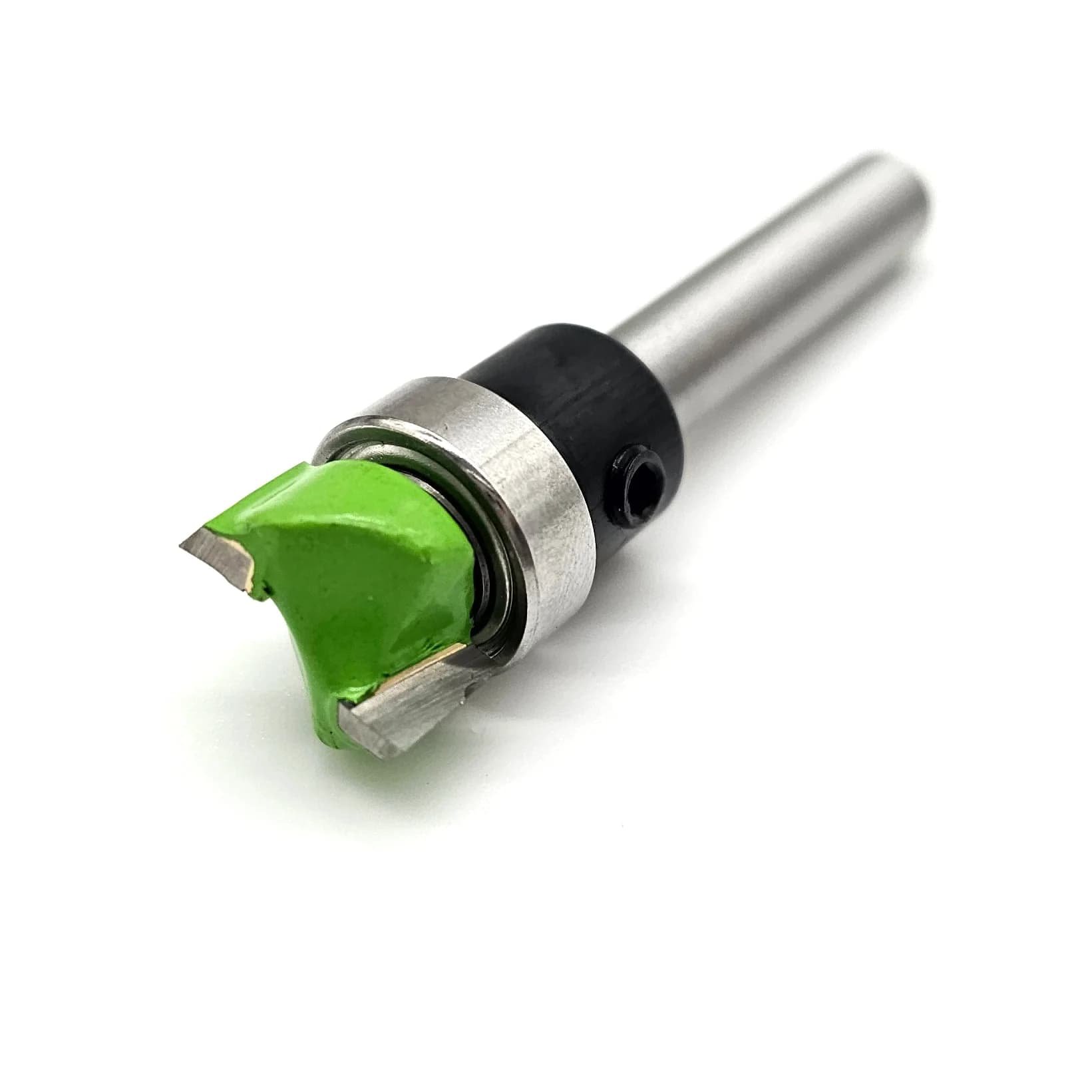 Toolcraft | Router Bit Pattern Flush Trim Top Bearing 1/4" Shaft & Cutter, 1/2" Bearing