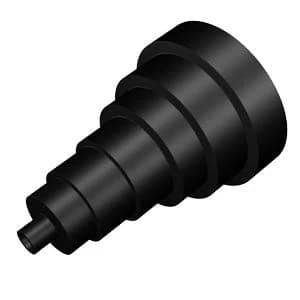 Toolcraft | Universal Step Adapter Dust Extraction 6"-1"
