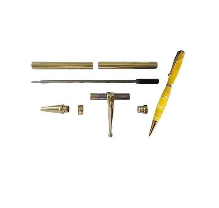 Toolmate | Pen Kit Fancy Slimline Gold